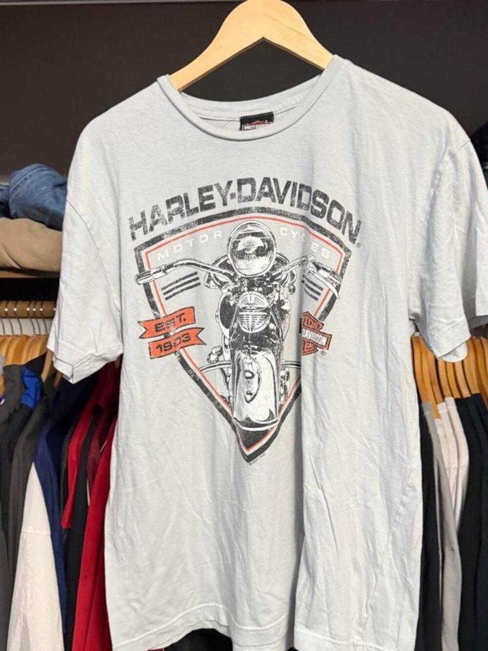 2021 Harley-Davidson Motorcycles T-Shirt Panama City Beach Florida USA Graphic